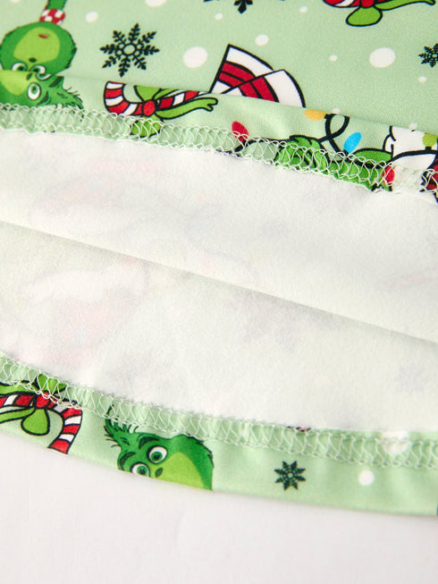 winter-christmas-character-print-green-girls-dress Rylee Faith Designs - Sophia's Style-5